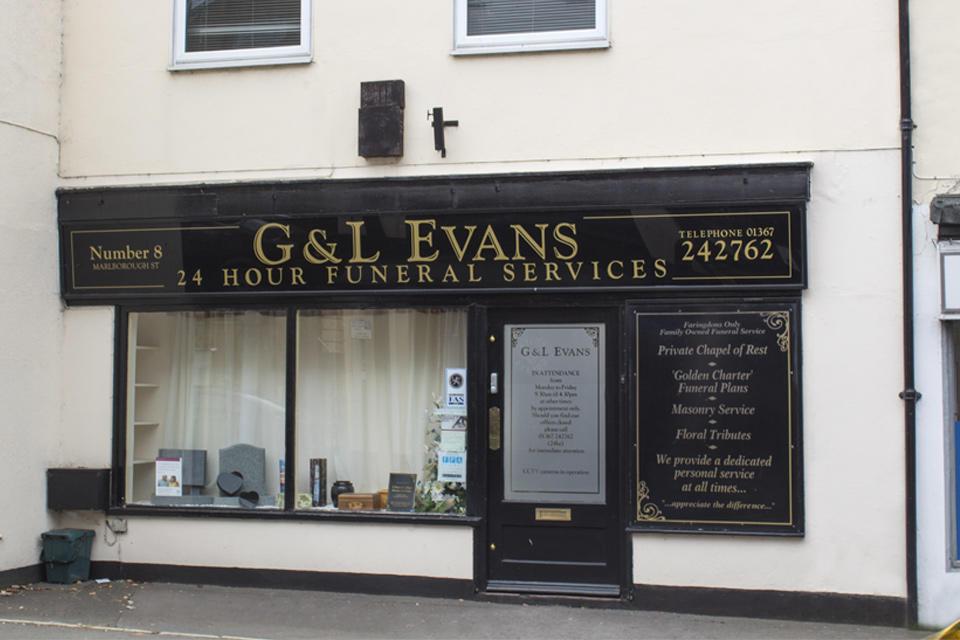 G & L Evans Funeral Directors - Closed, Faringdon