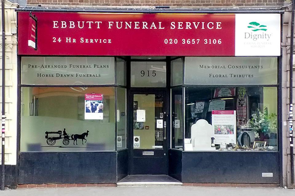 Ebbutt Funeral Directors - Closed, Purley